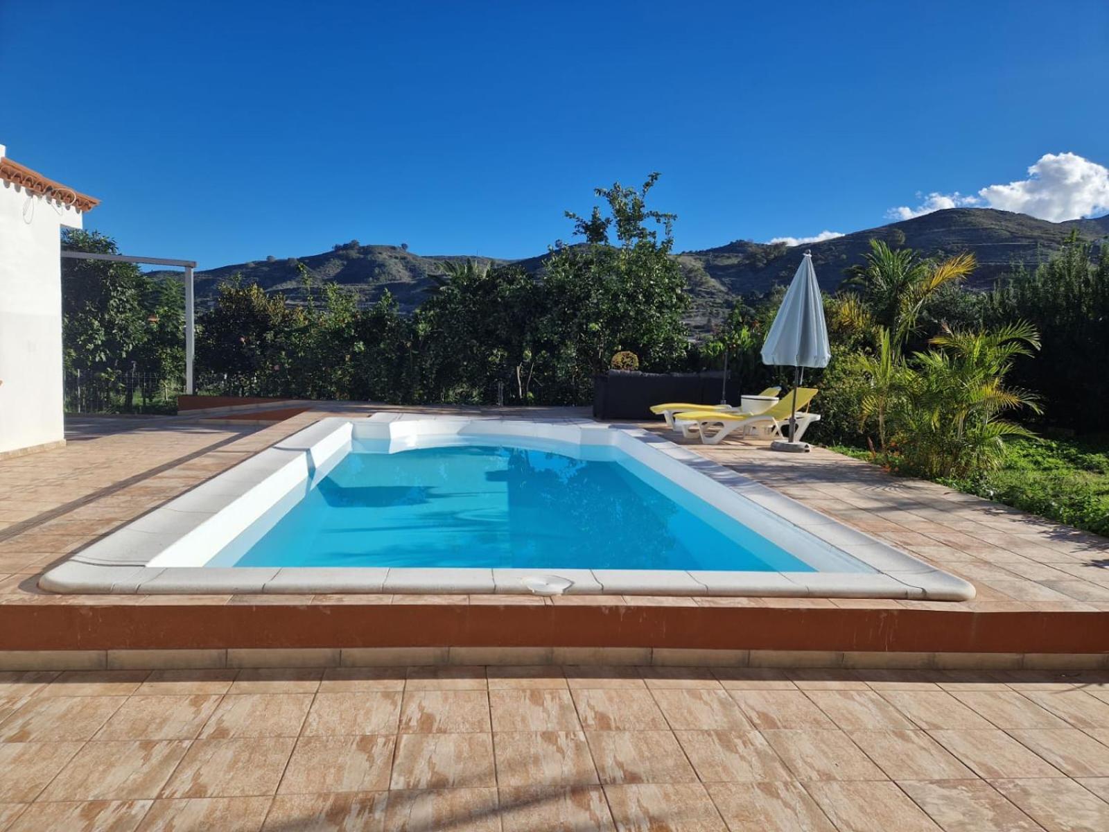Casa Con Piscina, High-speed Wi-fi Y Vistas Santa Brigida (Gran Canaria)